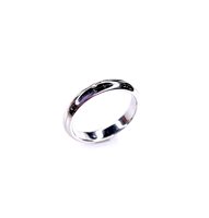Ring Davite & Delucchi Man in White Gold Diamante 0.09 Ct 8503 - 8503
